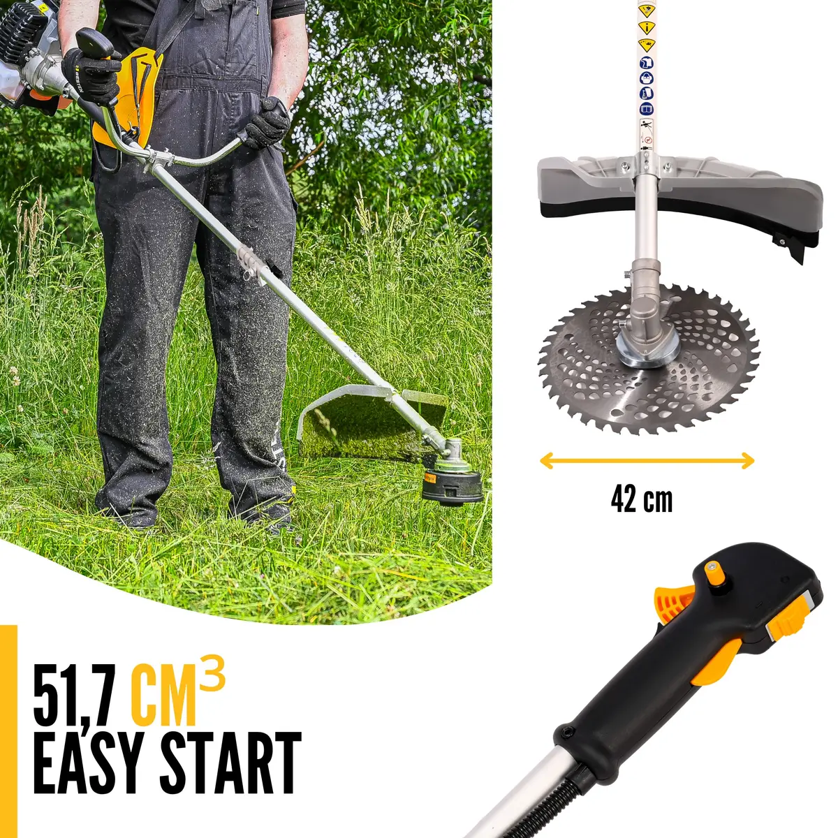 Mocny silnik dwusuwowy kosy spalinowej BESTEN BE-2867